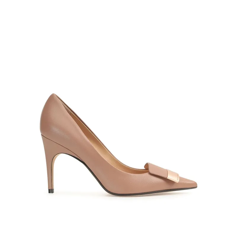 Sergio Rossi SR1 090 Leather Pumps sold by Siebentaschen