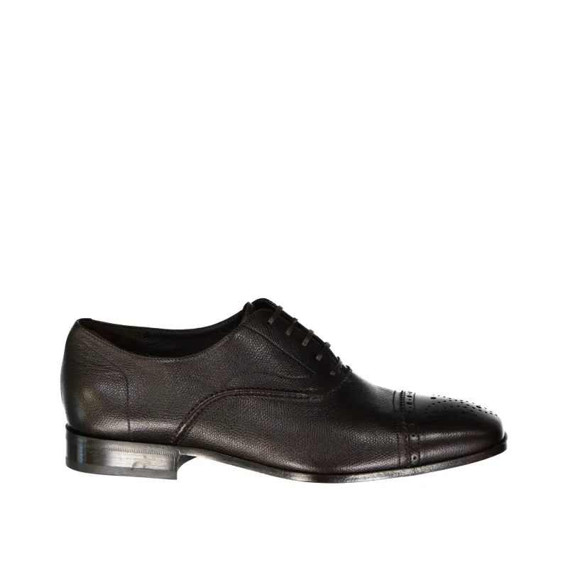 Salvatore Ferragamo Lane Lace-Up Derbies sold by Siebentaschen