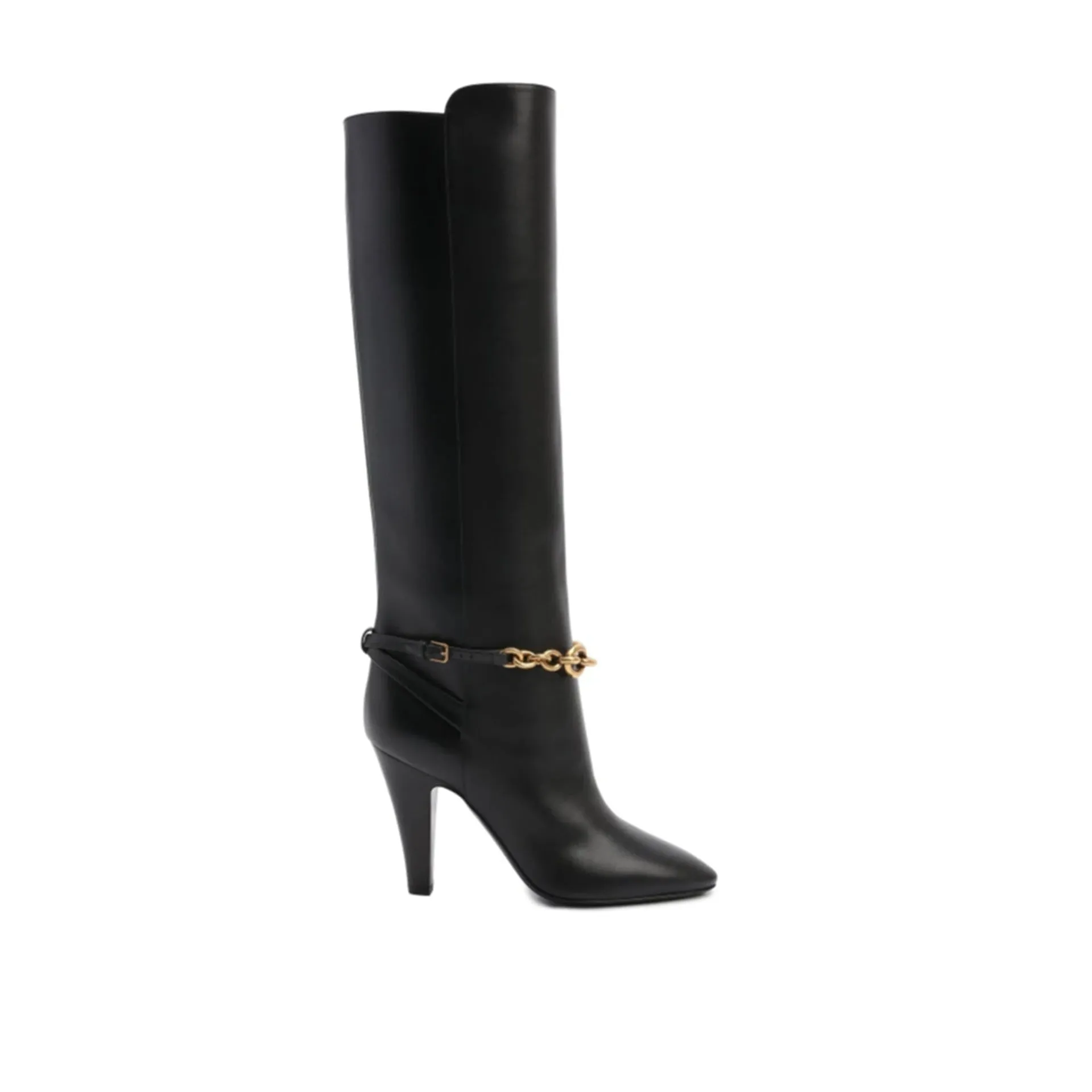 Saint Laurent Leather Boots sold by Siebentaschen