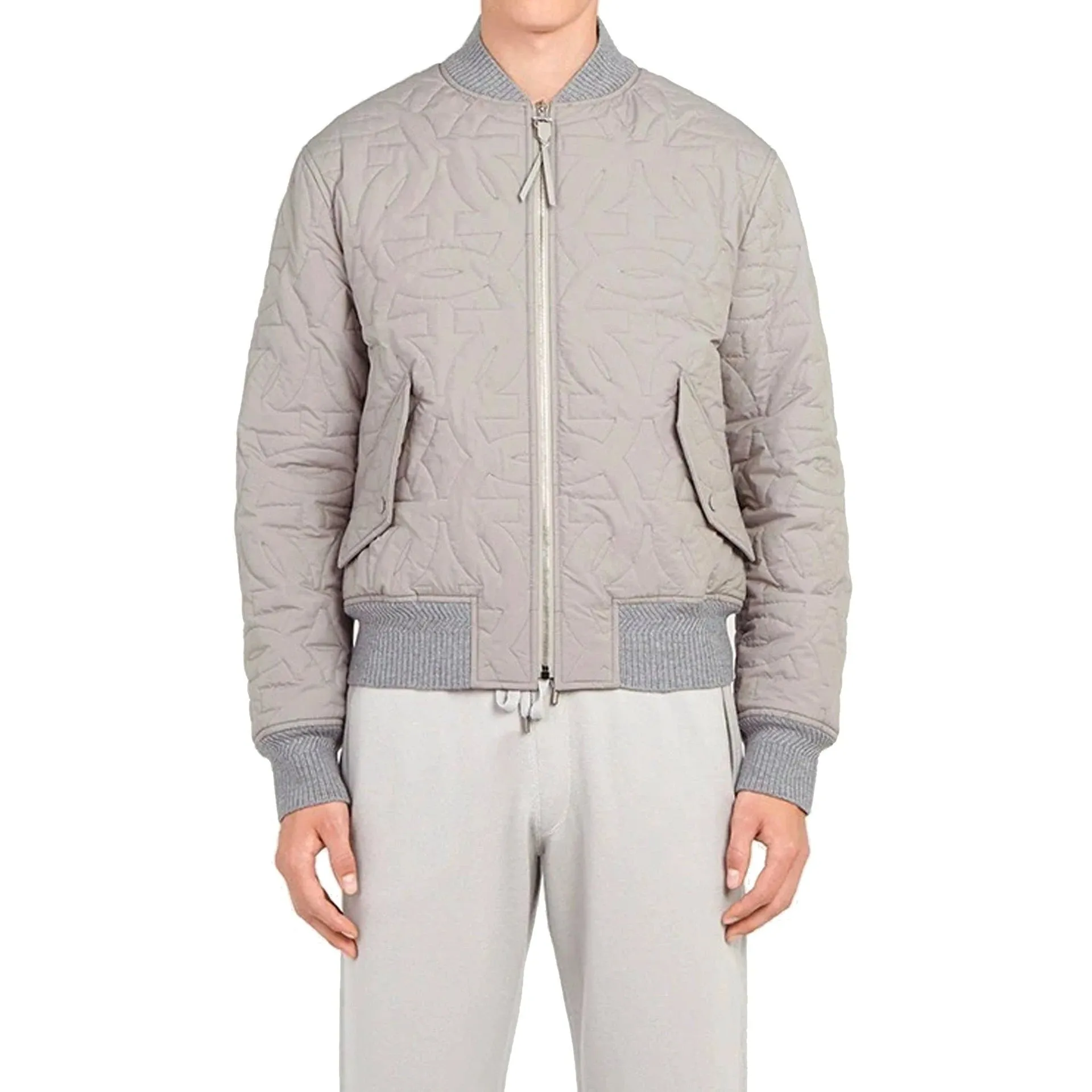 Salvatore Ferragamo Quilted Bomber Jacket sold by Siebentaschen product image thumbnail 2