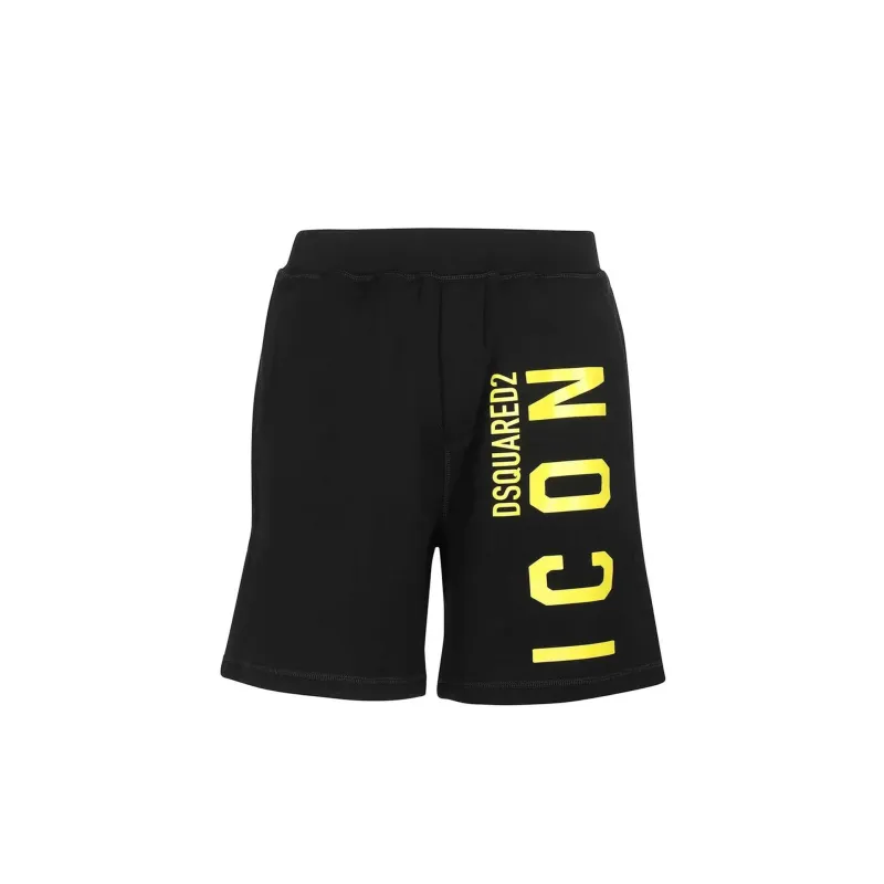 Dsquared2 Cotton Logo Shorts sold by Siebentaschen