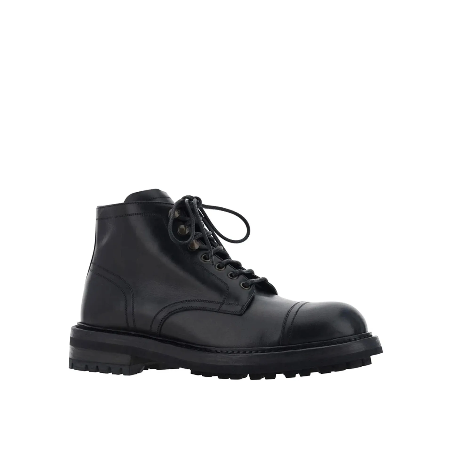 Dolce & Gabbana Lace-Up Leather Boots sold by Siebentaschen product image thumbnail 2