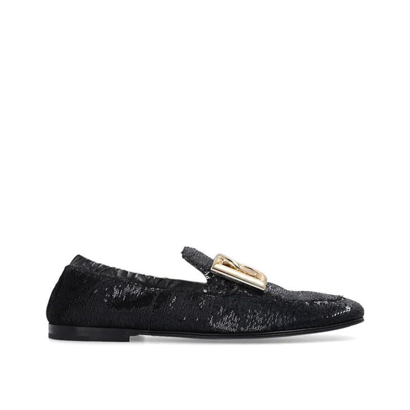 Dolce & Gabbana Ariosto Paillettes Loafers sold by Siebentaschen