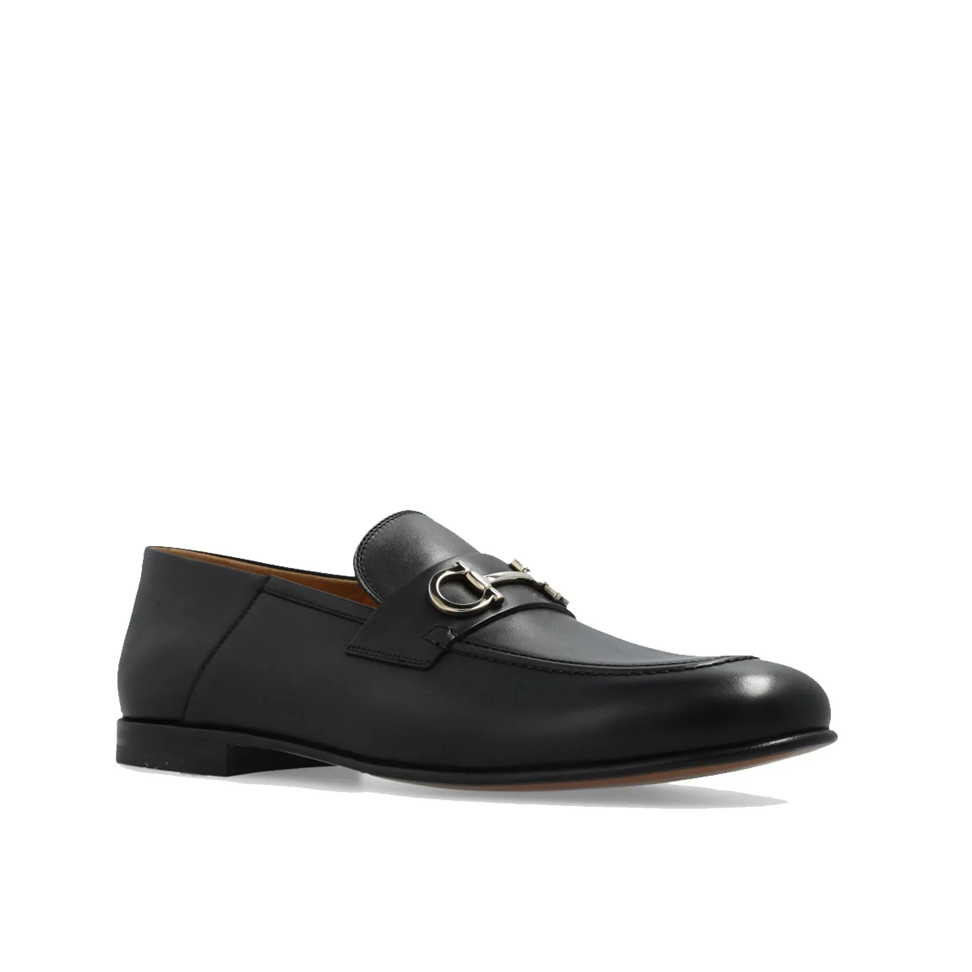 P118-Salvatore Ferragamo Gin Leather Loafers sold by Siebentaschen product image thumbnail 2