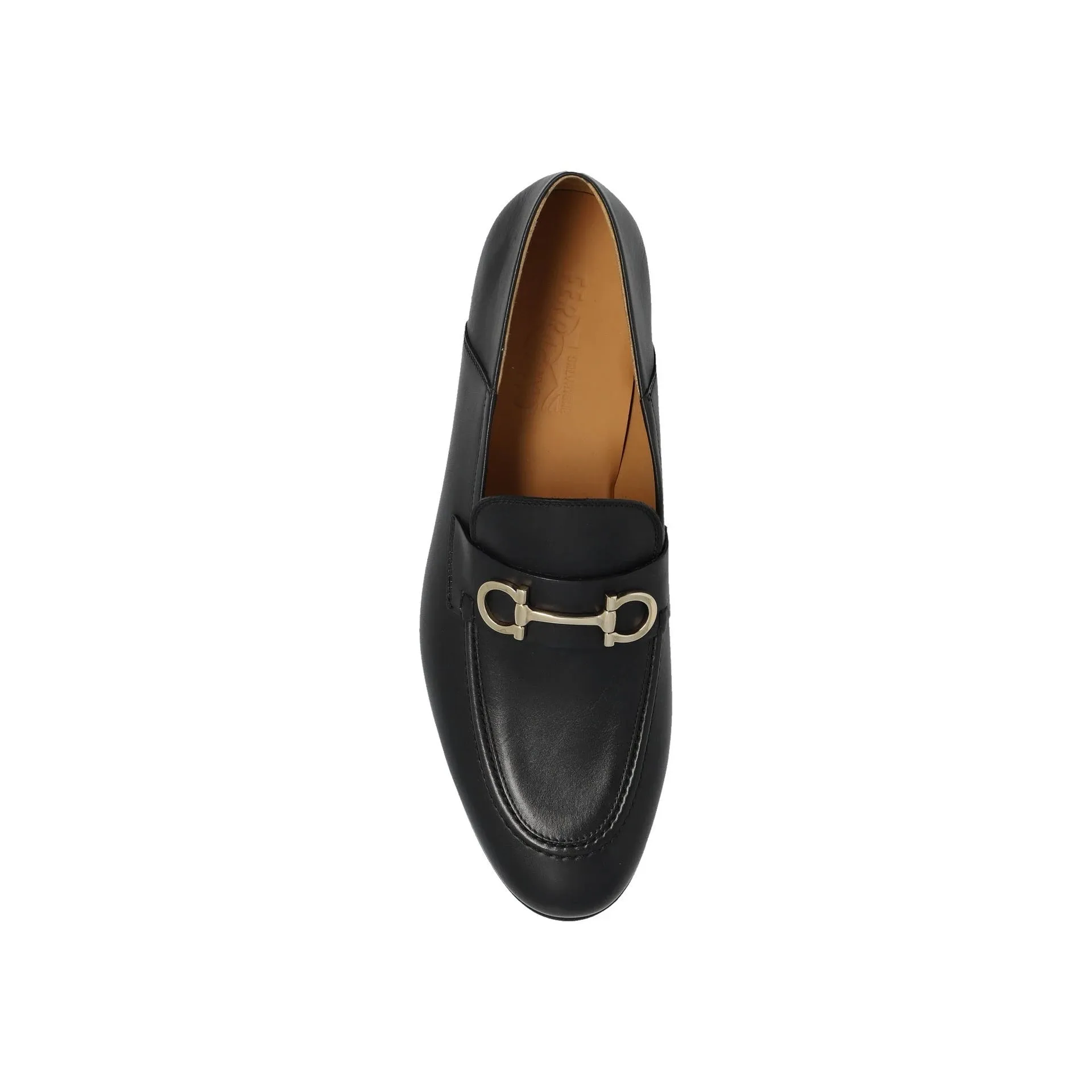 P118-Salvatore Ferragamo Gin Leather Loafers sold by Siebentaschen product image thumbnail 4