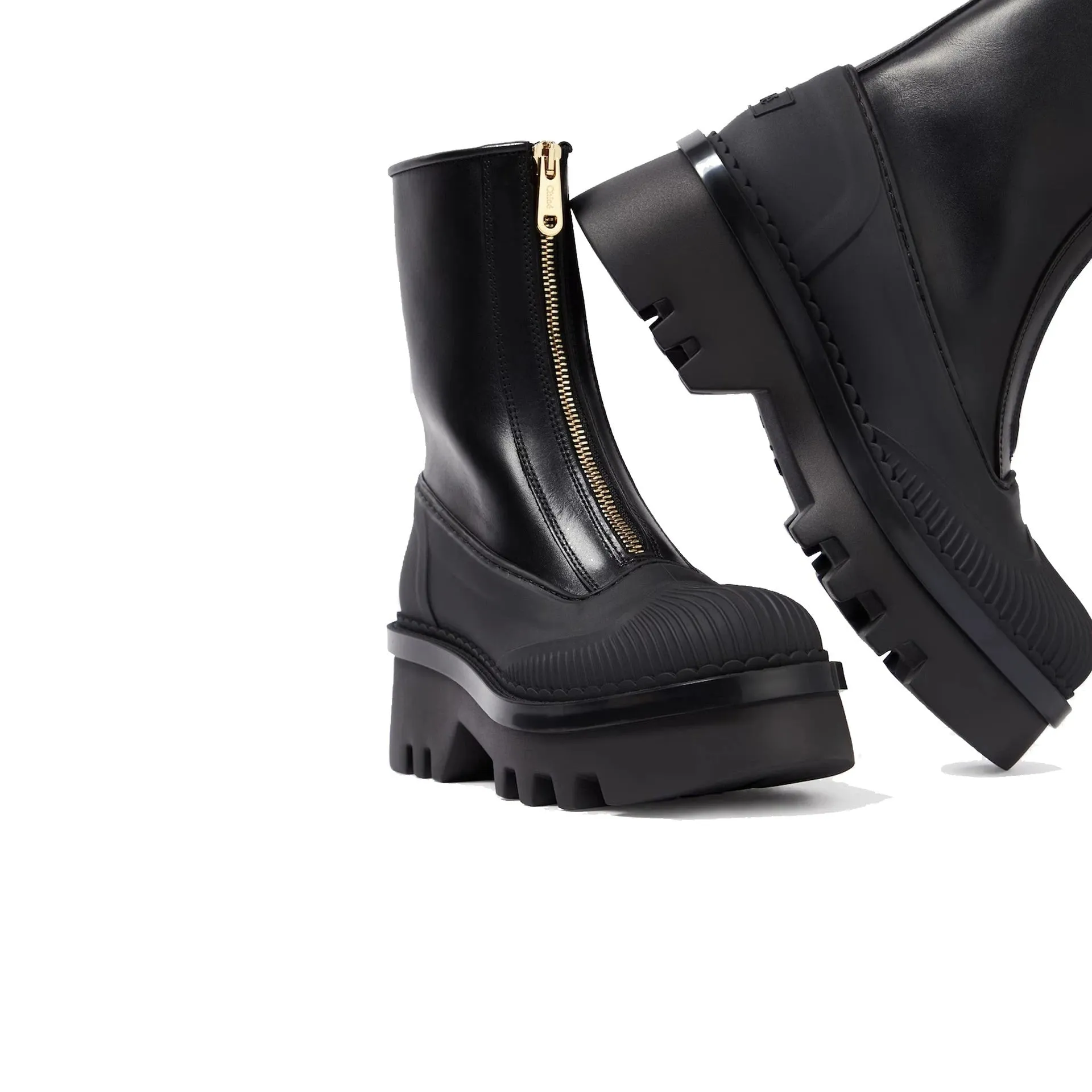 Chloé Raina Leather Boots sold by Siebentaschen product image thumbnail 4