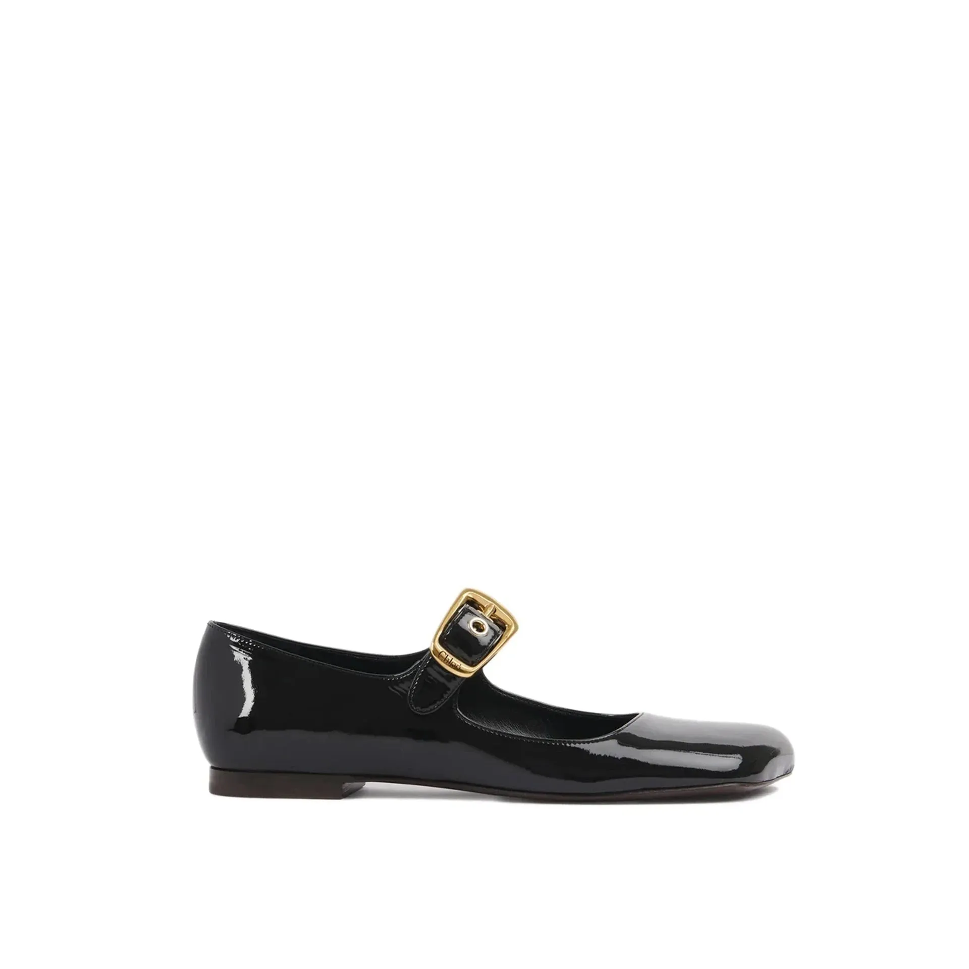 Chloè Mary-Jane Polly Ballerina Flats sold by Siebentaschen