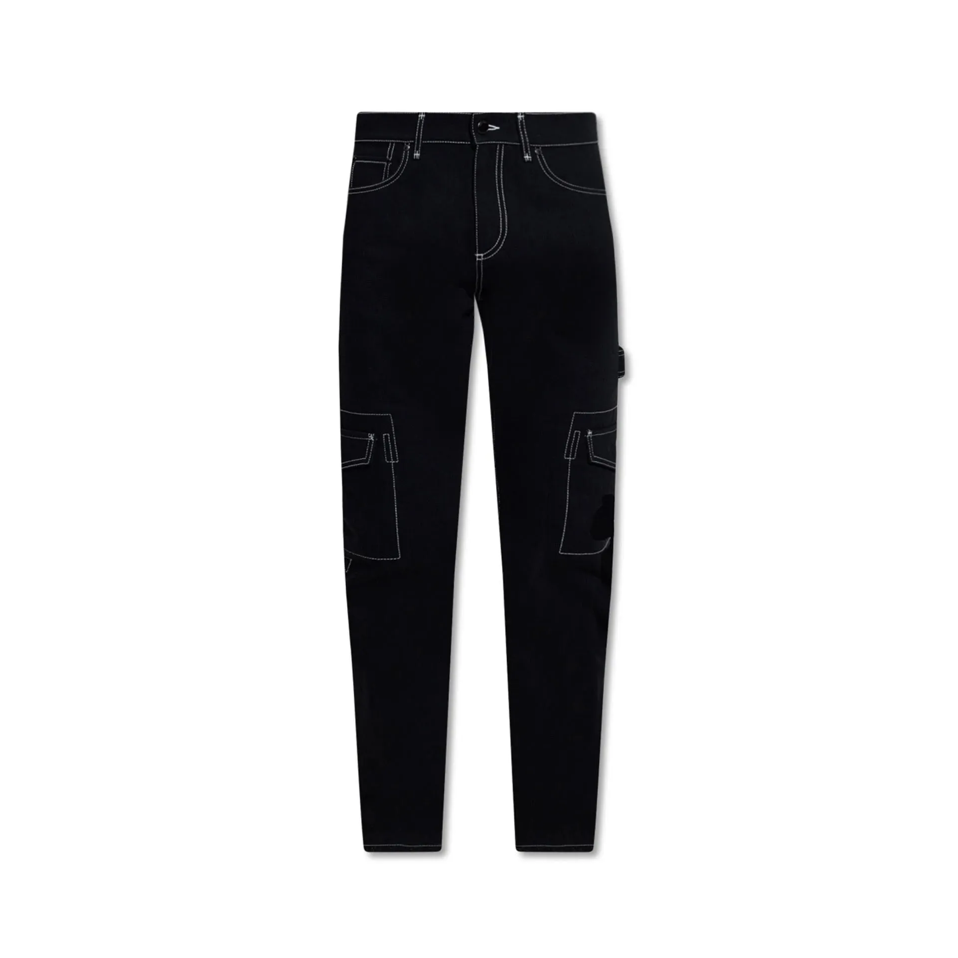 Burberry Denim Cargo Pants sold by Siebentaschen