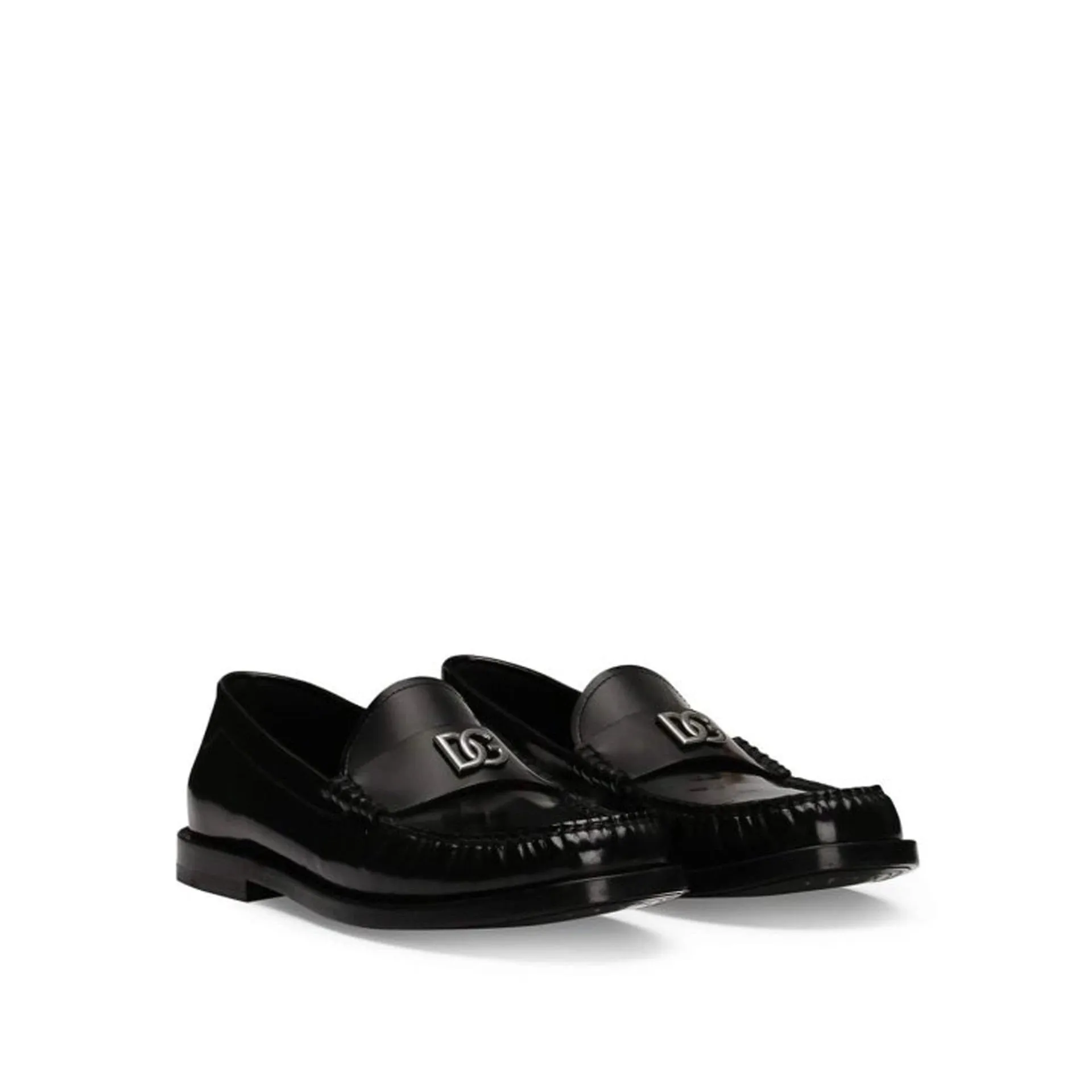Dolce & Gabbana Leather Logo Loafers sold by Siebentaschen product image thumbnail 2