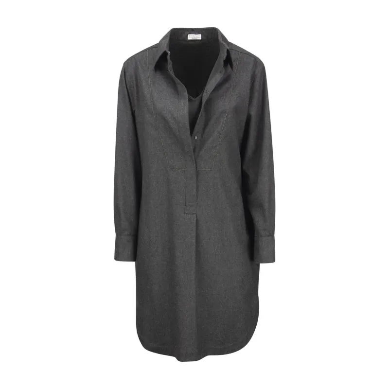 Brunello Cucinelli Wool Dress sold by Siebentaschen