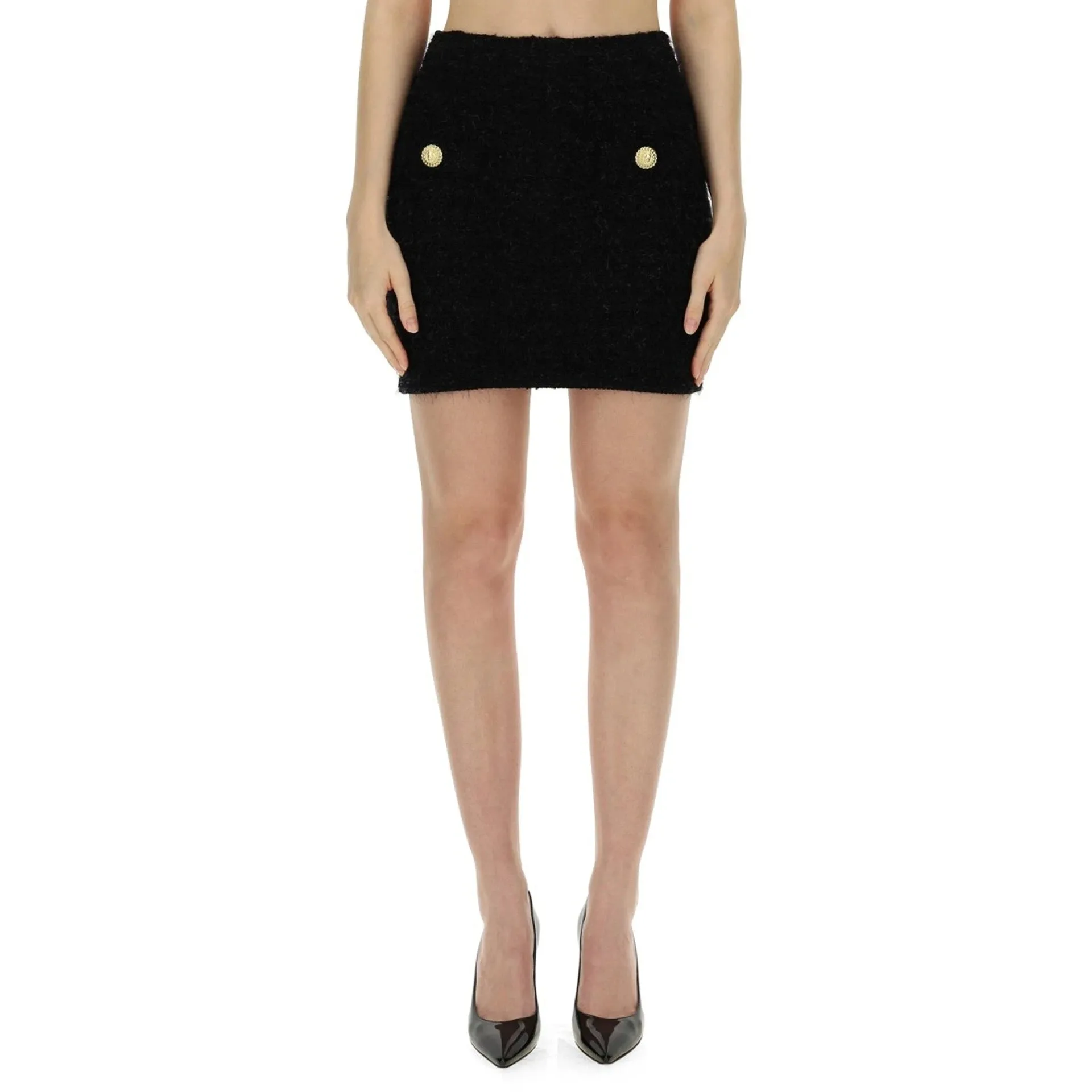 Balmain Tweed Mini Skirt sold by Siebentaschen product image thumbnail 2