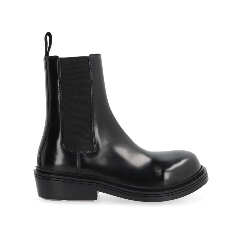 Bottega Veneta Fireman Ankle Boots sold by Siebentaschen