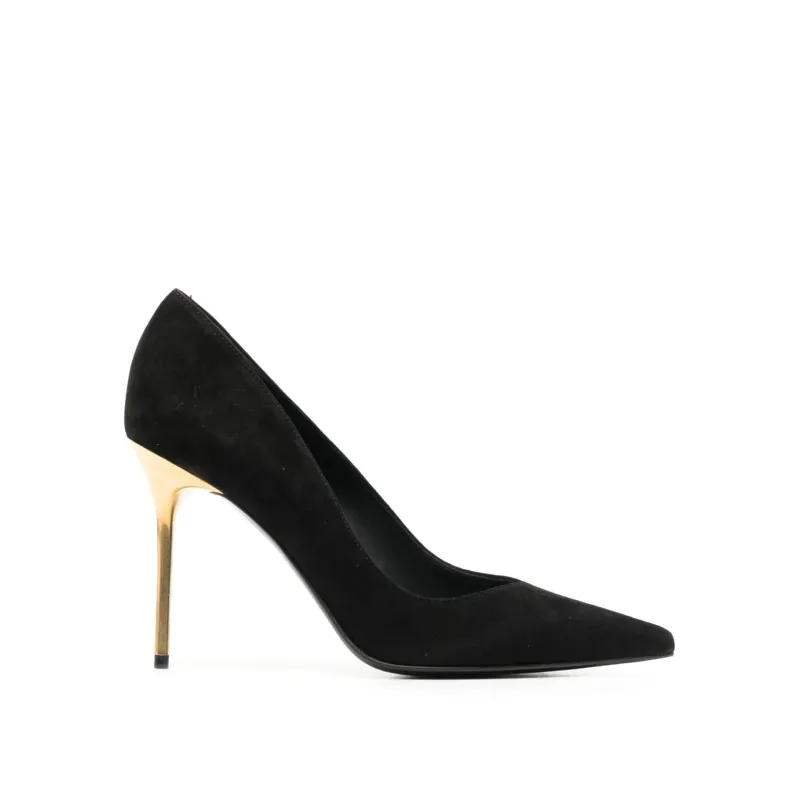Balmain Suede Pumps sold by Siebentaschen