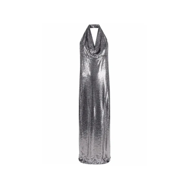 Blanca Vita Sequin-Embellished Long Dress made by Siebentaschen