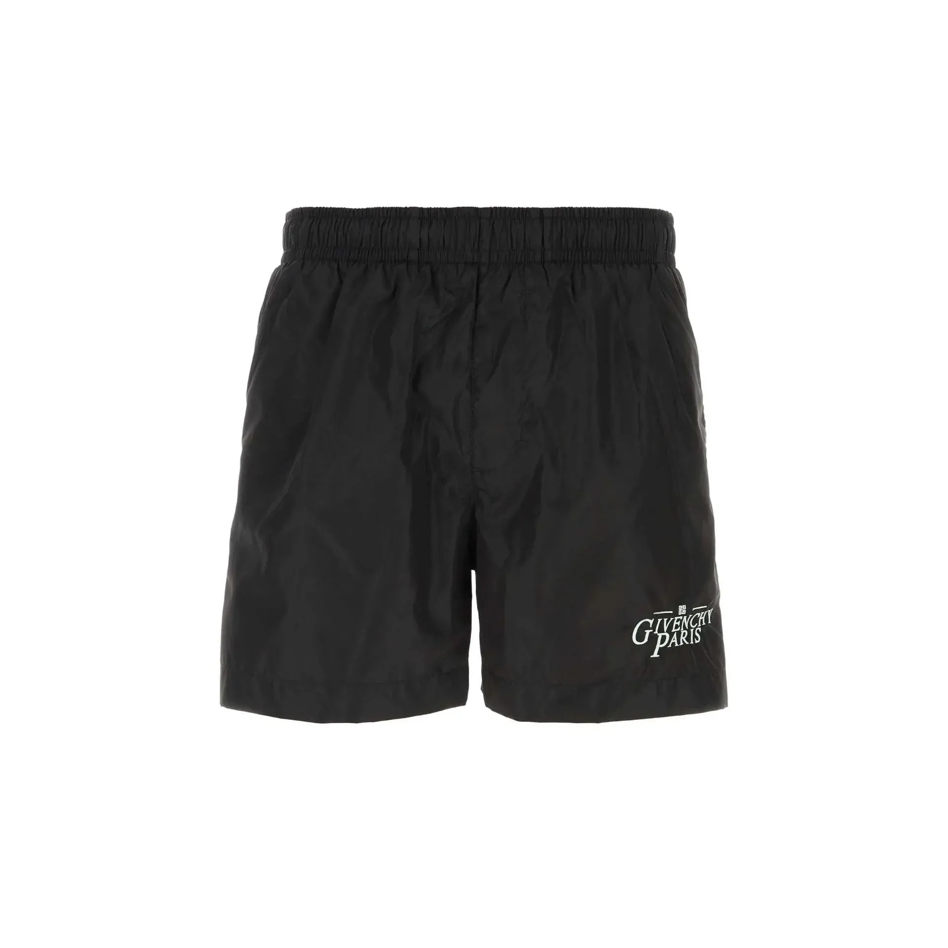 Givenchy Logo-Embroidered Swim Shorts sold by Siebentaschen