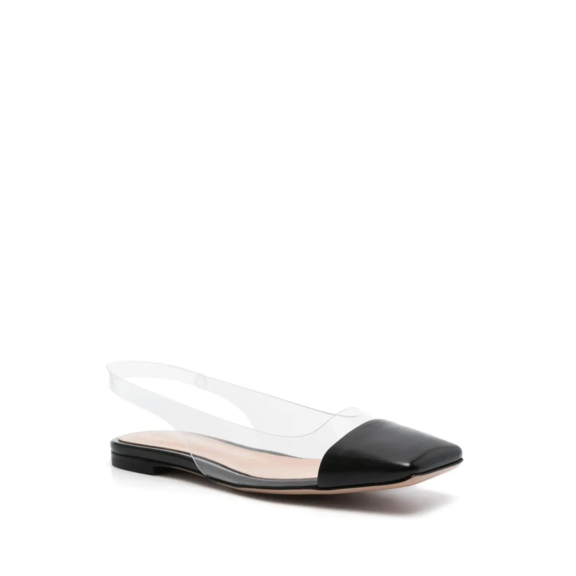 Gianvito Rossi Plexi Slingback Flats sold by Siebentaschen product image thumbnail 2
