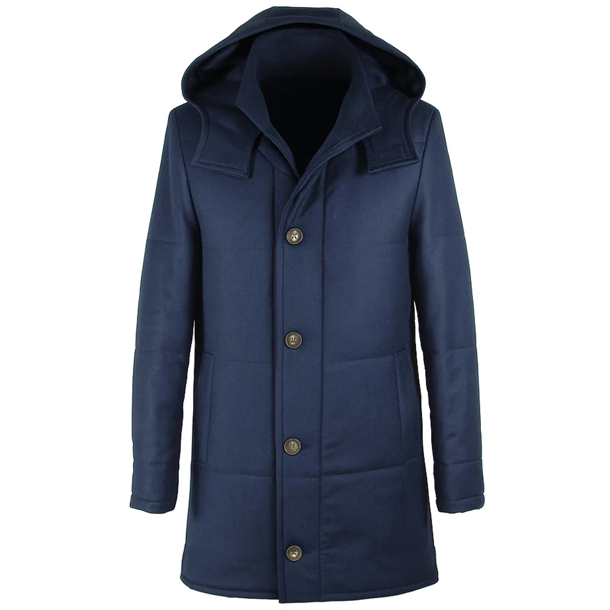 Loro Piana Fabric Jackets Blue Man sold by Siebentaschen