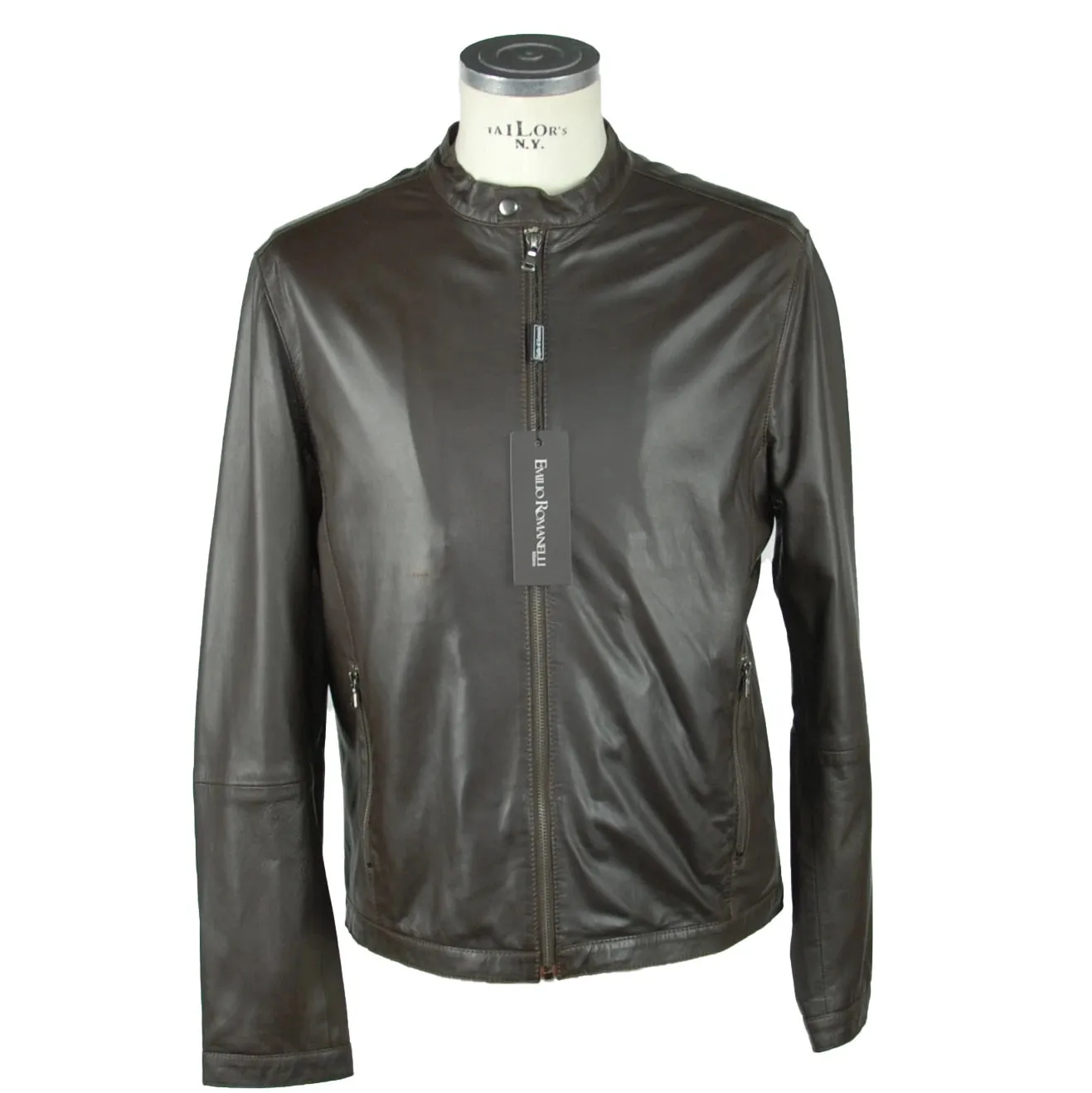 Emilio Romanelli Jackets Brown Man sold by Siebentaschen