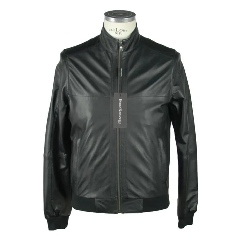 Emilio Romanelli Jackets Black Man sold by Siebentaschen