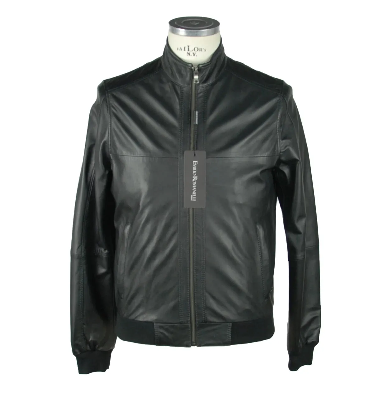 Emilio Romanelli Jackets Black Man sold by Siebentaschen