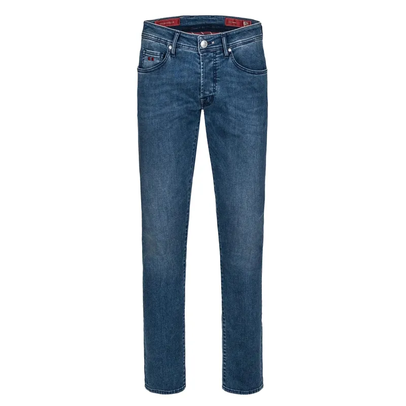 Tramarossa Trousers Blue Man sold by Siebentaschen