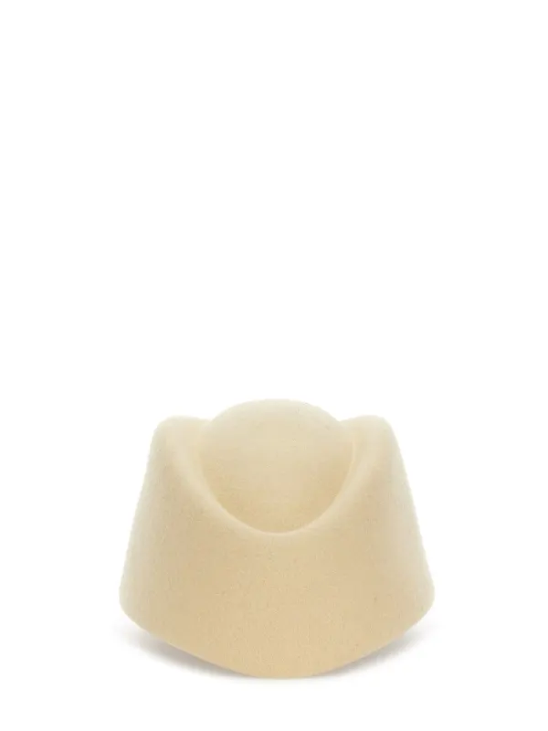 Valentino Garavani "VLOGO SIGNATURE" WOOL HAT sold by Siebentaschen