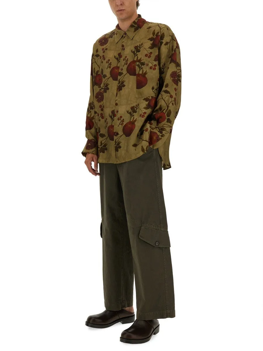 UMA WANG POMEGRANATE PRINT SHIRT sold by Siebentaschen product image thumbnail 2