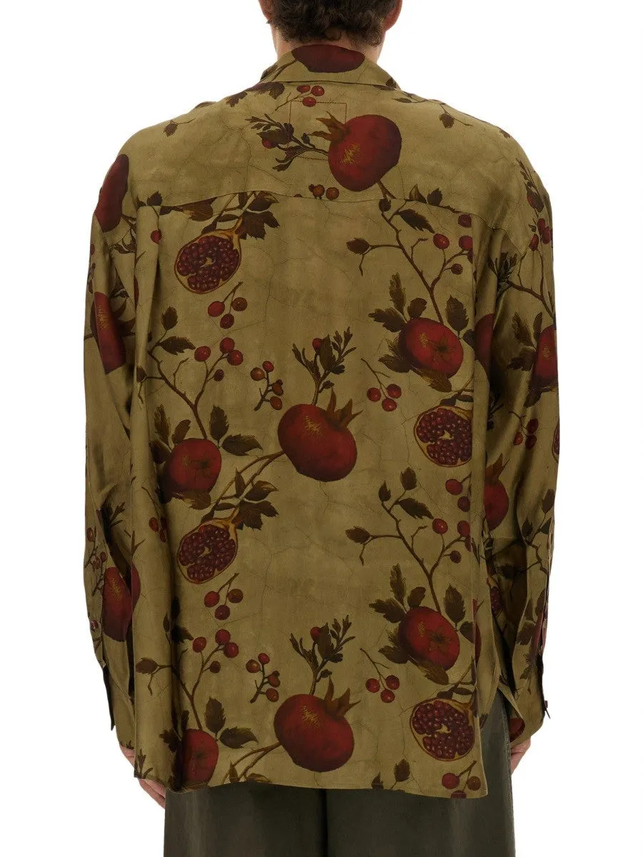UMA WANG POMEGRANATE PRINT SHIRT sold by Siebentaschen product image thumbnail 3