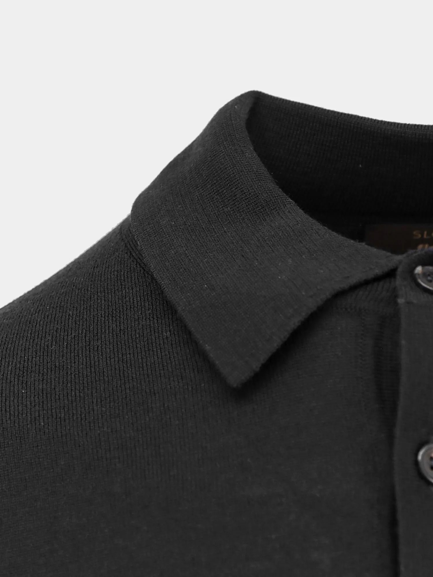 Zanone Flex wool polo shirt sold by Siebentaschen product image thumbnail 3
