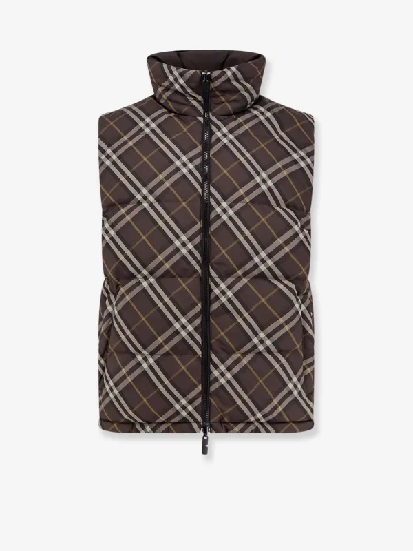 Burberry Snowshill reversible sleeveless down jacket made by Burberry