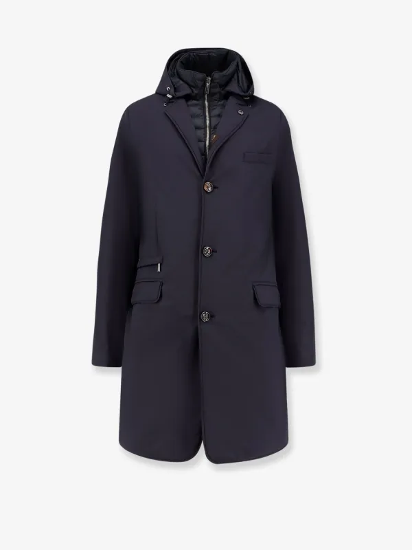 Moorer Redon-Skt padded coat sold by Siebentaschen
