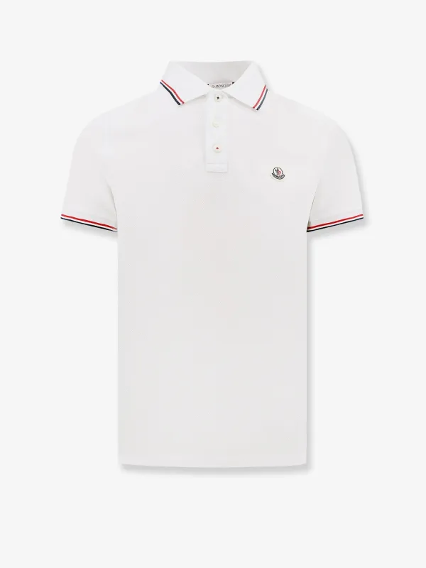 Moncler Cotton polo shirt sold by Siebentaschen