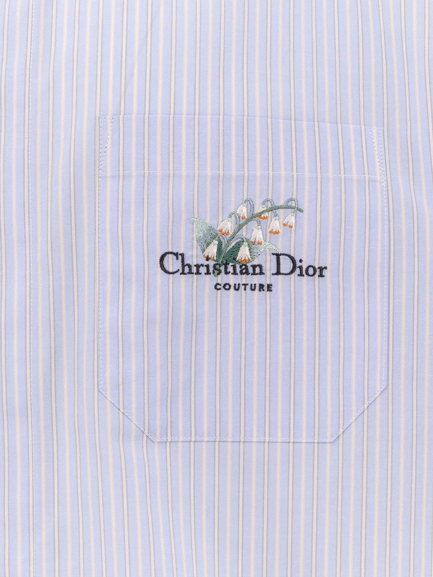 Dior Striped cotton shirt sold by Siebentaschen product image thumbnail 3