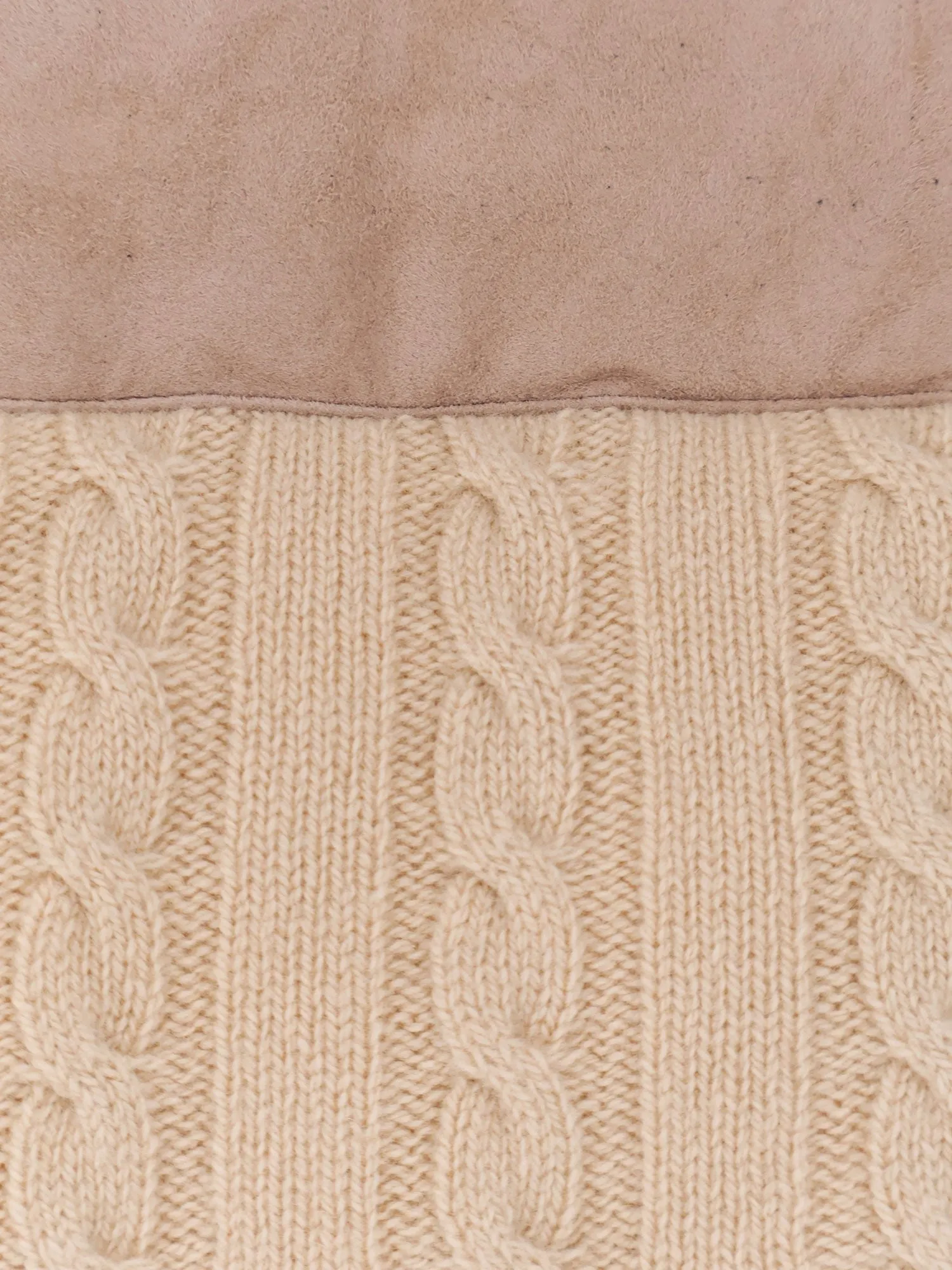 Boss Heat virgin wool and cashmere jacket with suede inserts sold by Siebentaschen product image thumbnail 3