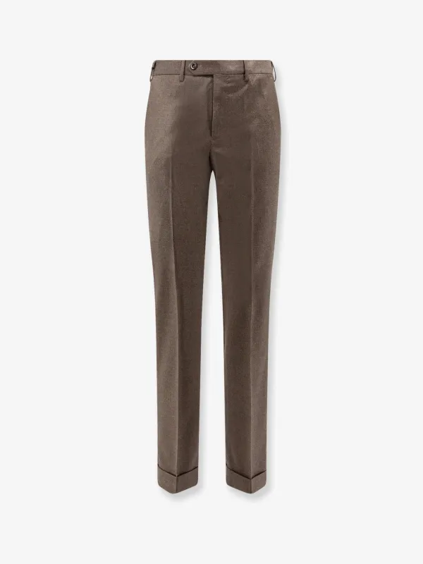 Pt Torino Style Stretch wool trousers sold by Siebentaschen