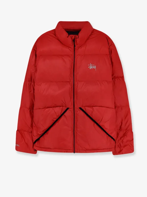 STUSSY Nylon down jacket with logo sold by Siebentaschen