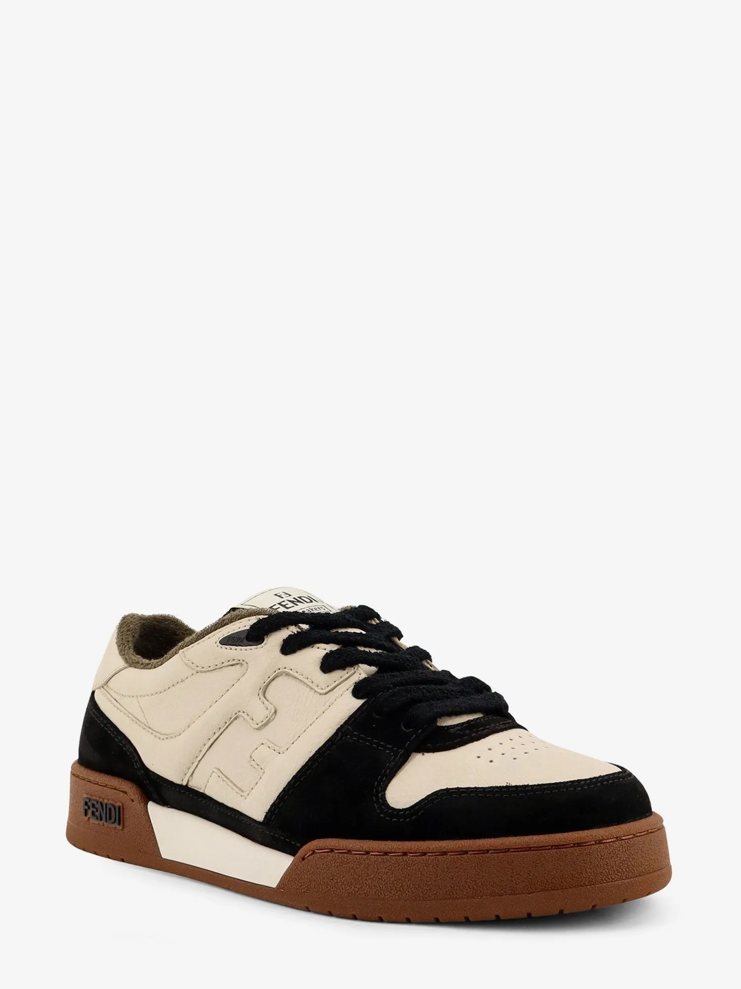 Fendi Fendi leather sneakers with suede inserts sold by Siebentaschen product image thumbnail 2