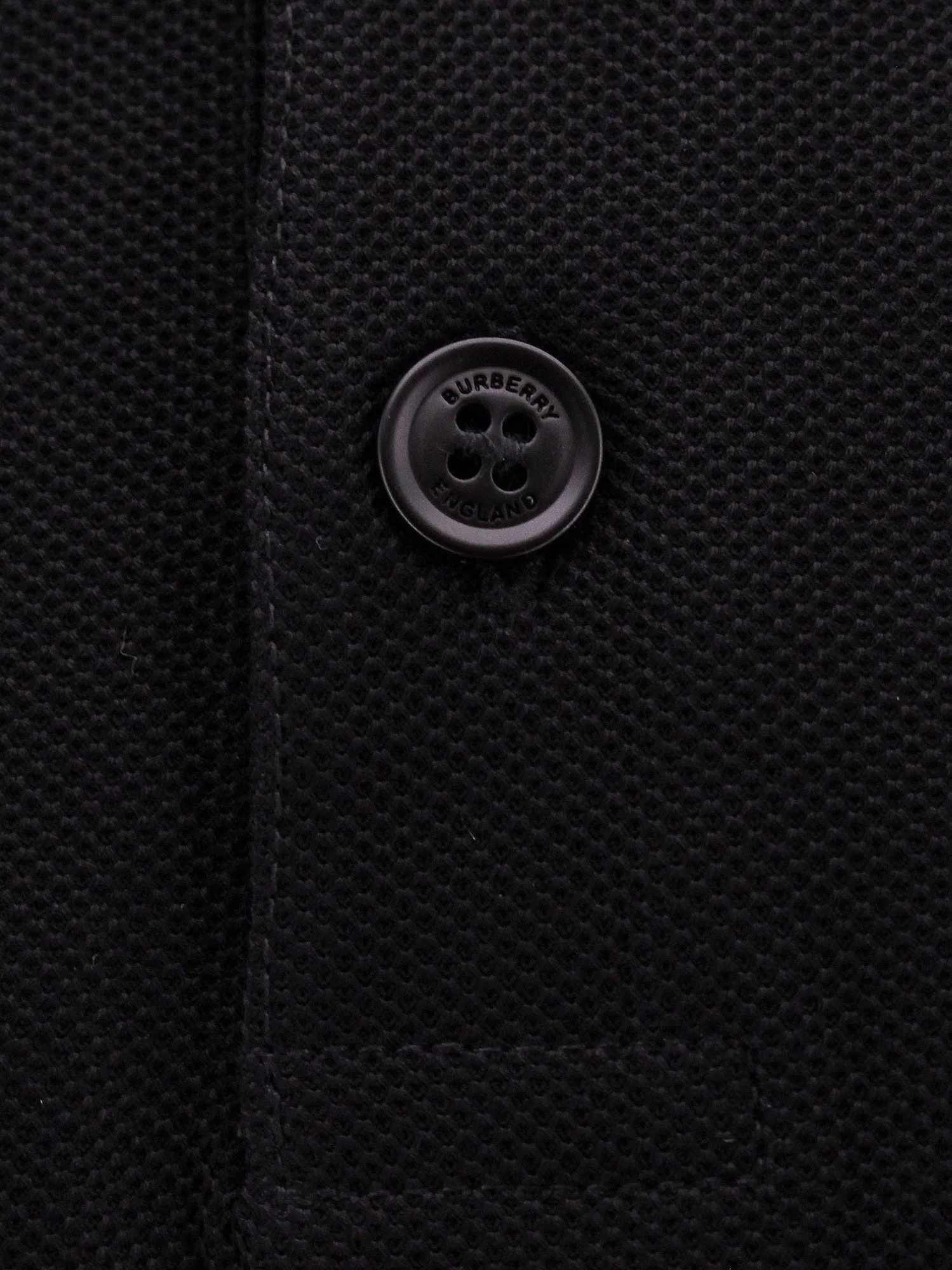 Burberry Cody organic cotton polo shirt sold by Siebentaschen product image thumbnail 3