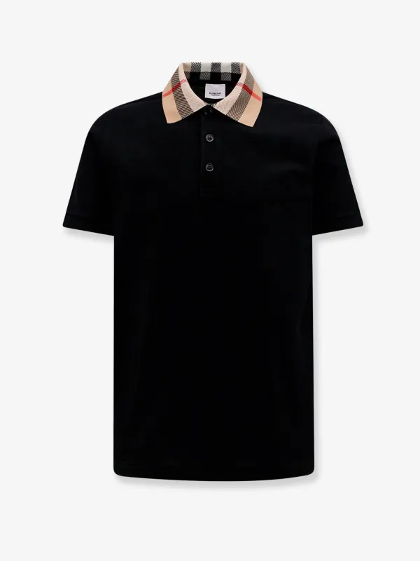 Burberry Cody organic cotton polo shirt sold by Siebentaschen
