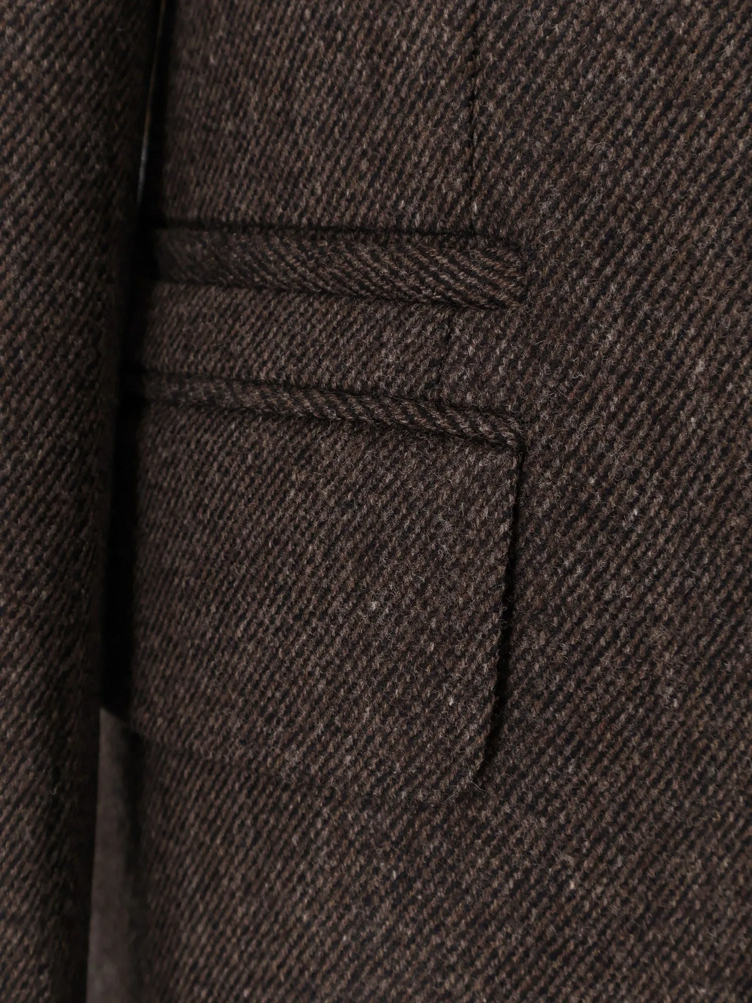 Zegna Single-breasted wool coat sold by Siebentaschen product image thumbnail 3