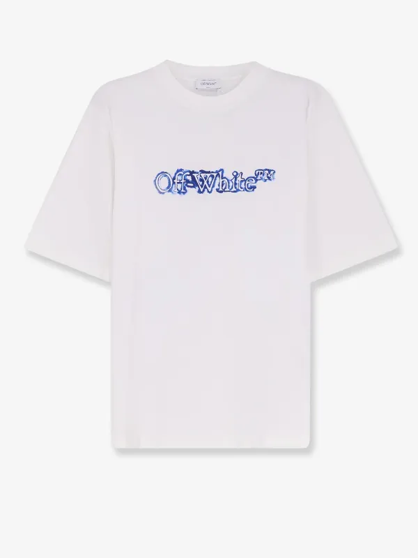 Off White Cloudy Arrow Skate cotton t-shirt sold by Siebentaschen