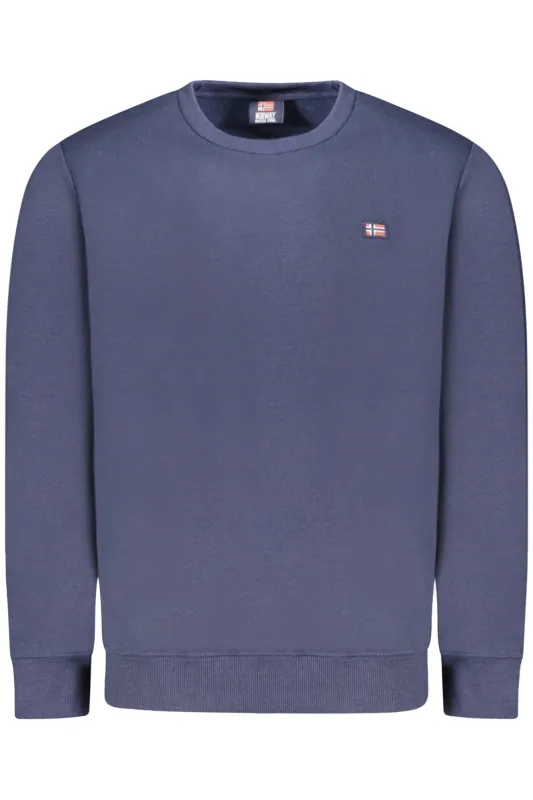 NORWAY 1963 MEN BLUE ZIP-UP SWEATSHIRT sold by Siebentaschen