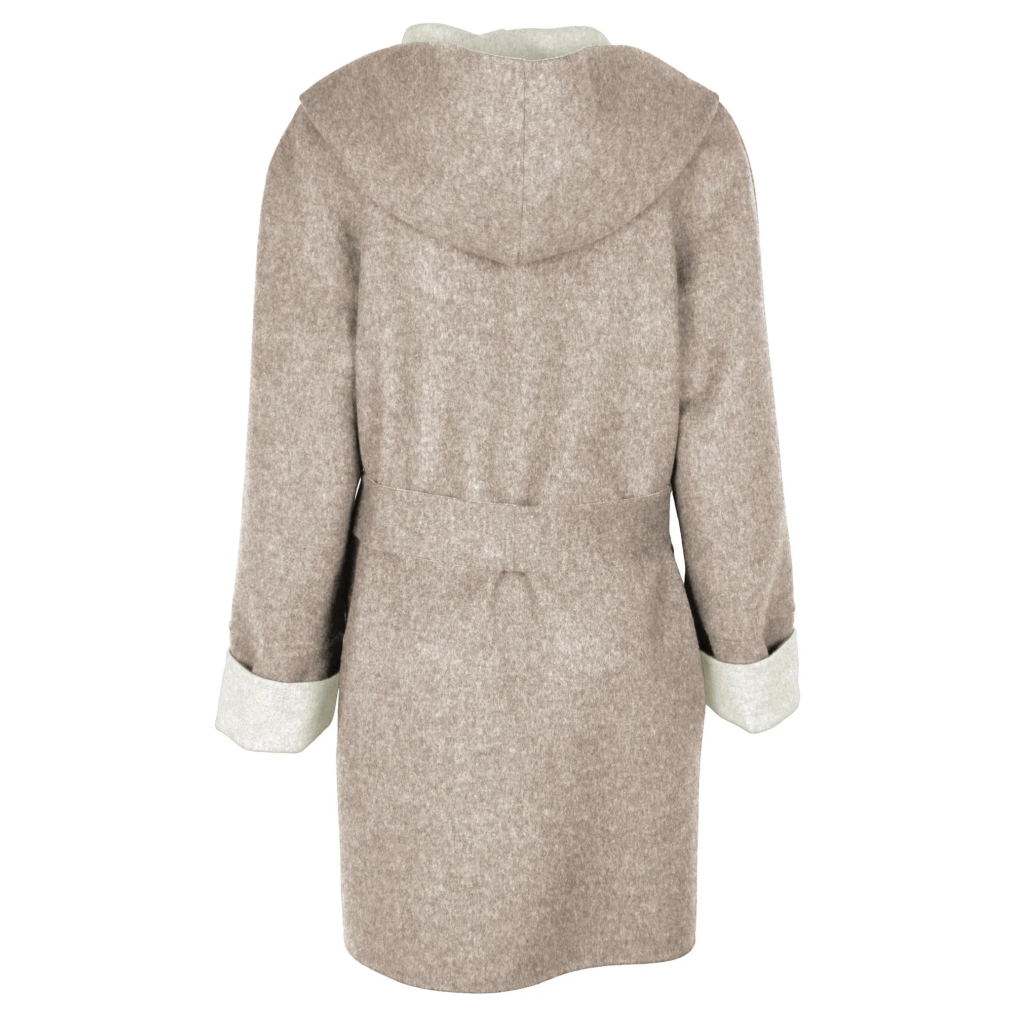 Loro Piana Fabric Coats Beige Woman sold by Siebentaschen product image thumbnail 2