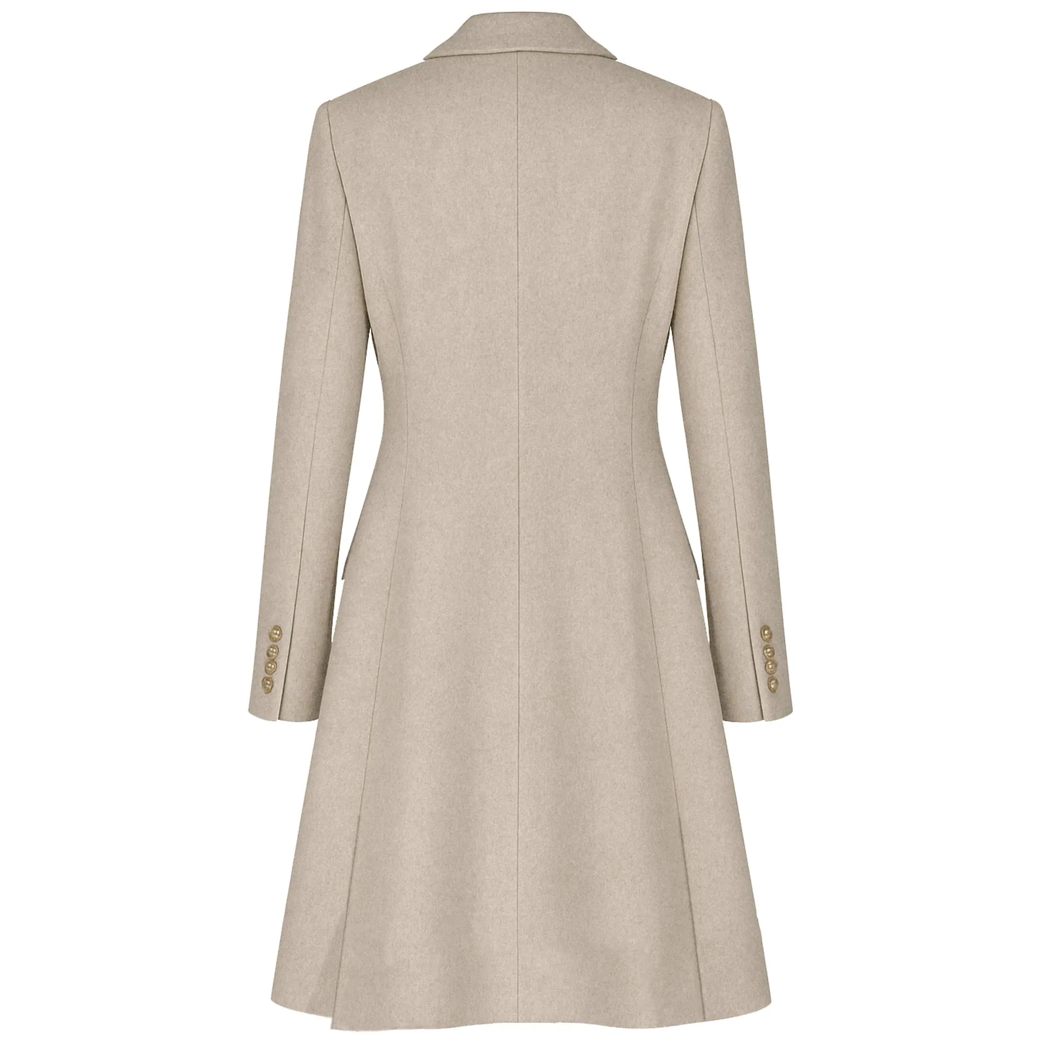 Loro Piana Fabric Coats Beige Woman sold by Siebentaschen product image thumbnail 2