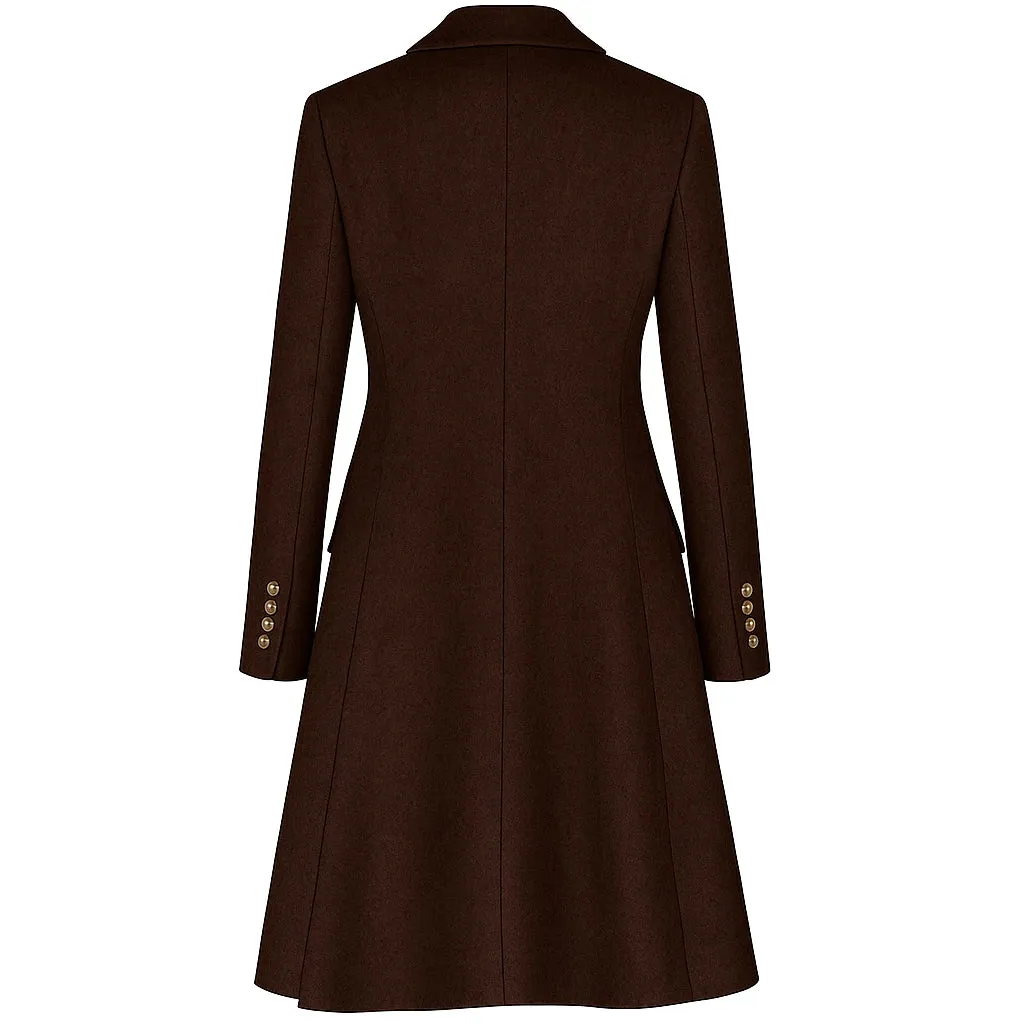 Loro Piana Fabric Coats Brown Woman sold by Siebentaschen product image thumbnail 2