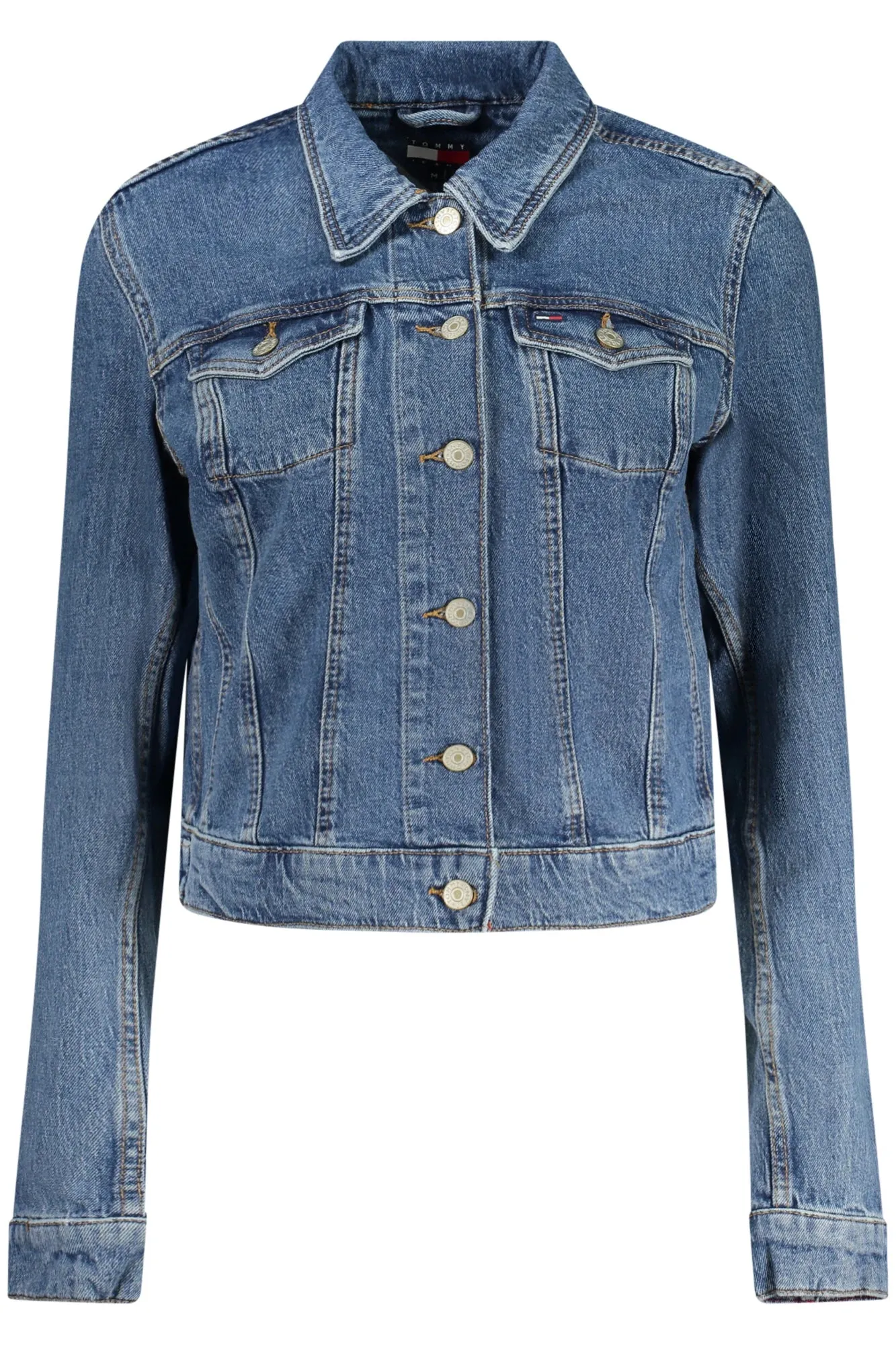 TOMMY HILFIGER WOMEN S BLUE DENIM JACKET sold by Siebentaschen