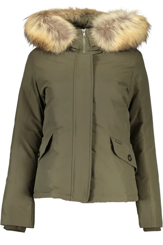 WOOLRICH GREEN WOMEN JACKET sold by Siebentaschen