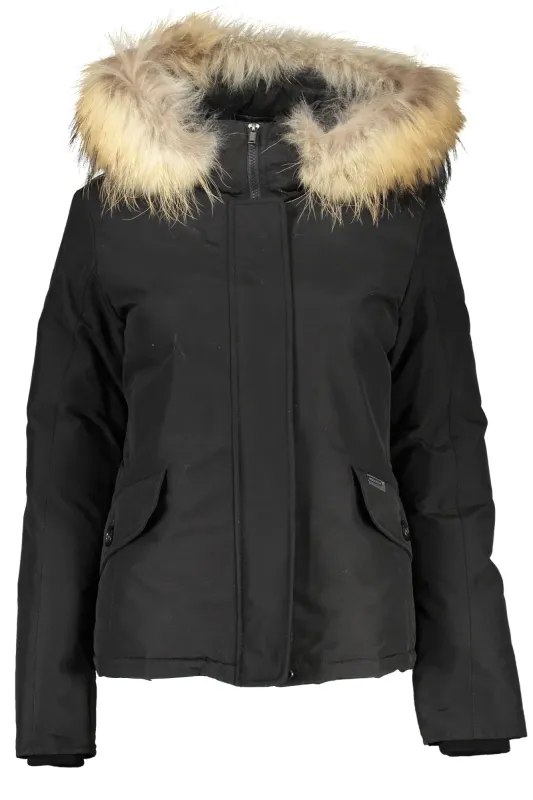 WOOLRICH BLACK WOMEN JACKET sold by Siebentaschen