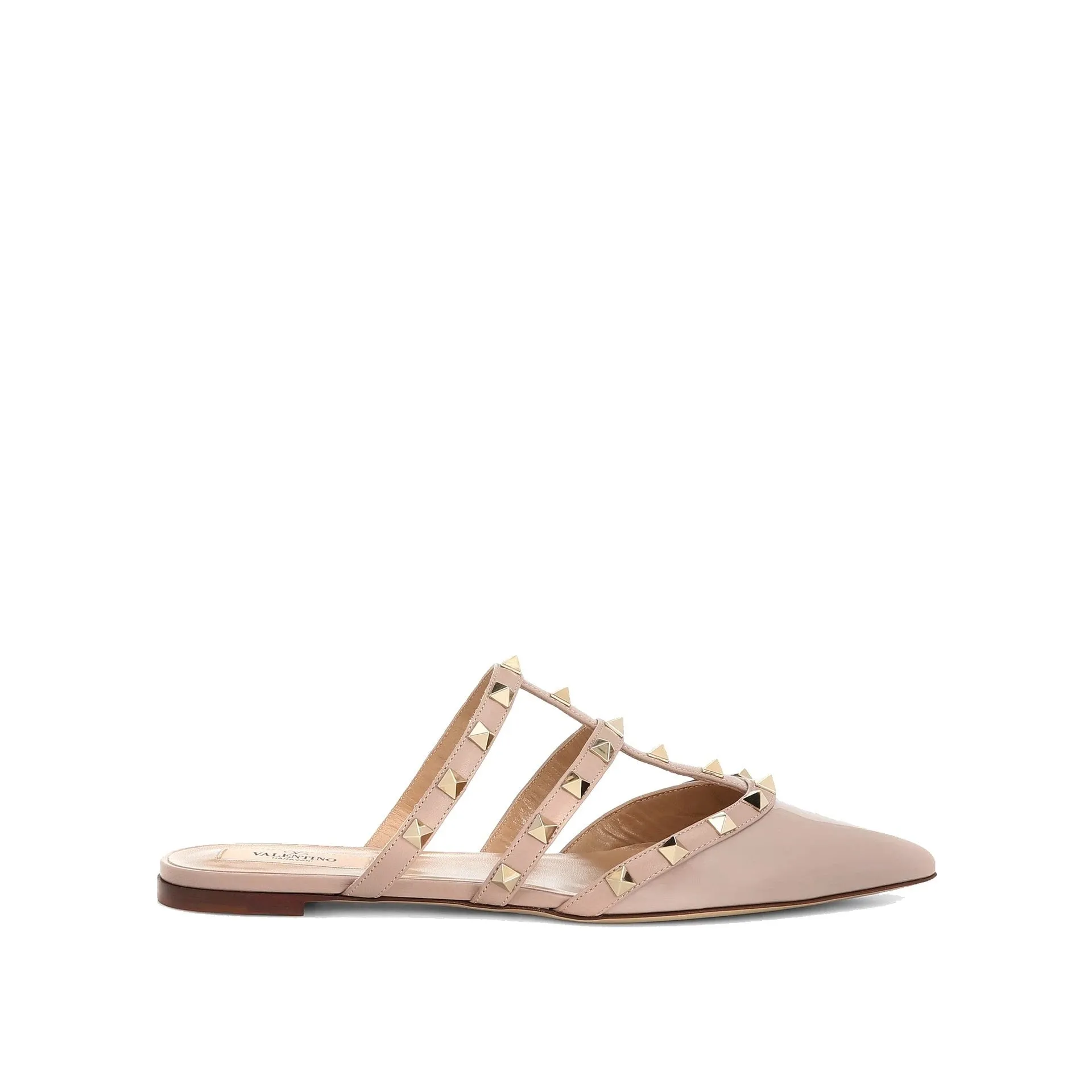 Valentino Garavani Women’s Rockstud Flats sold by Siebentaschen