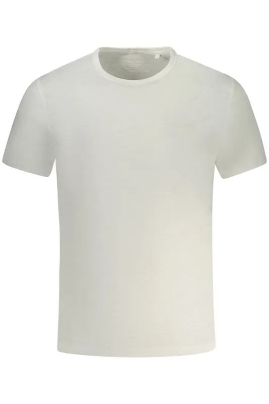 GUESS JEANS SHORT SLEEVE T-SHIRT MEN WHITE sold by Siebentaschen